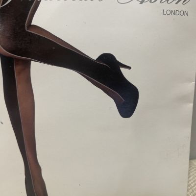 JONATHAN ASTON LONDON FASHION HOSIERY ENERGY TIGHTS BLACK/RED size-B C